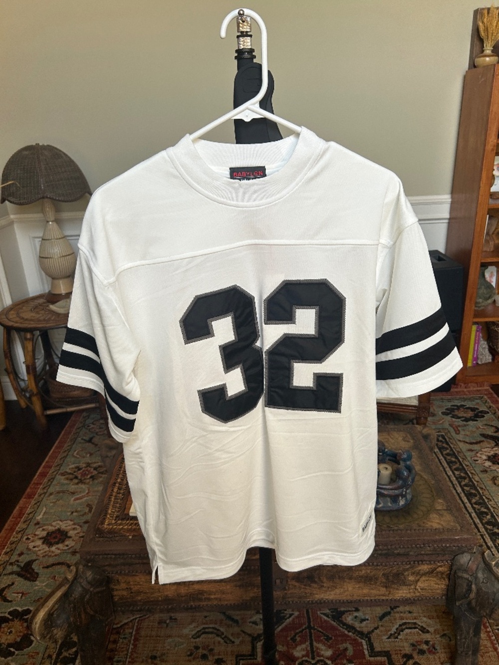 Babylon jersey number 32 black and white